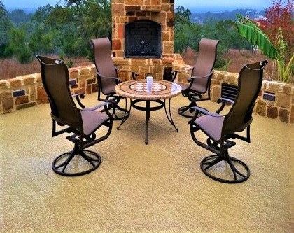 atlanta concrete patio
