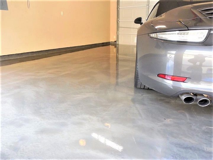 concrete garage flooring