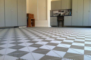 garage floor pattern