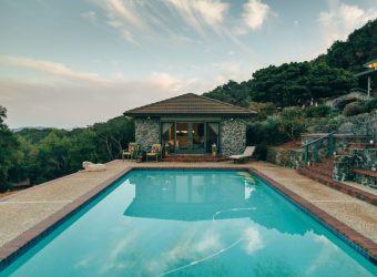 house with an outdoor pool