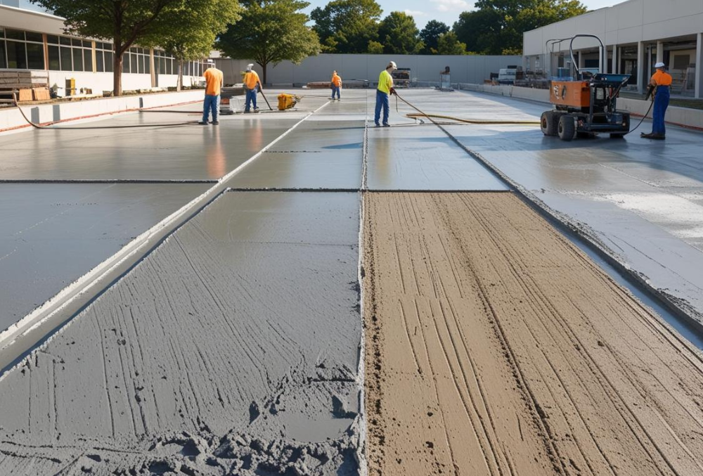contractors working on Commercial Concrete Resurfacing
