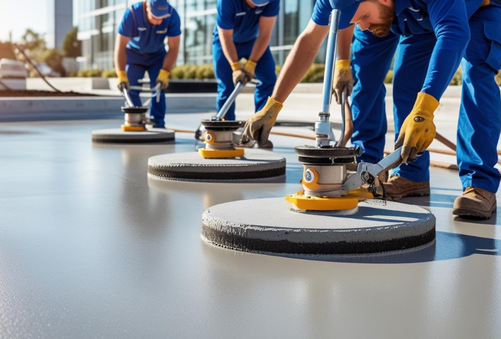 contractors working on Commercial Concrete Resurfacing
