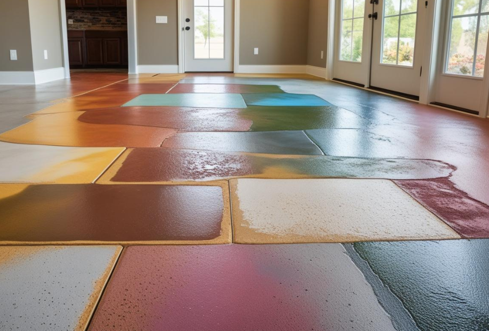 Different Types of Concrete Stains