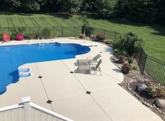 backyard pool