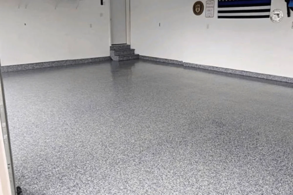 garage polyurea polyaspartic coating